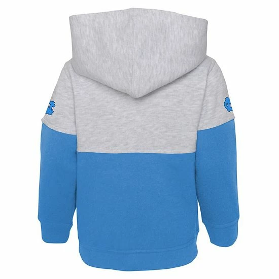 Outerstuff Toddler Heather Gray/Light Blue North Carolina Tar Heels Playmaker Pullover Hoodie & Pants Set 6 Outerstuff Toddler Heather Gray/Light Blue North Carolina Tar Heels Playmaker Pullover Hoodie & Pants Set - Image 4