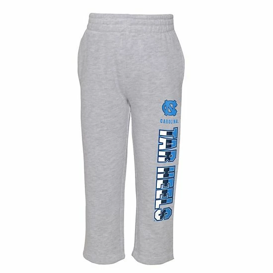 Outerstuff Toddler Heather Gray/Light Blue North Carolina Tar Heels Playmaker Pullover Hoodie & Pants Set 7 Outerstuff Toddler Heather Gray/Light Blue North Carolina Tar Heels Playmaker Pullover Hoodie & Pants Set - Image 5