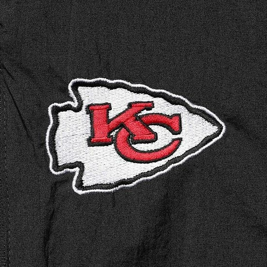Outerstuff Juniors Black Kansas City Chiefs Intercepting Teddy Full-Zip Jacket 6 Outerstuff Juniors Black Kansas City Chiefs Intercepting Teddy Full-Zip Jacket - Image 4