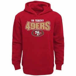 Outerstuff Youth Scarlet San Francisco 49ers Draft Pick Pullover Hoodie