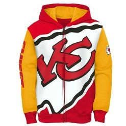 Outerstuff Youth Red/Gold Kansas City Chiefs Poster Board Full-Zip Hoodie -Outerstuff shop unnamed file 6