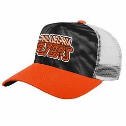 Outerstuff Youth Black/Orange Philadelphia Flyers Team Tie-Dye Snapback Hat