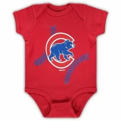 Outerstuff Newborn & Infant Red Chicago Cubs Running Home Bodysuit