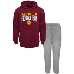Outerstuff Toddler Burgundy/Heathered Gray Washington Football Team Fan Flare Pullover Hoodie & Sweatpants Set -Outerstuff shop unnamed file 6045