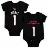 Outerstuff Infant Kyler Murray Black Arizona Cardinals Mainliner Name & Number Bodysuit