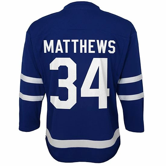 Outerstuff Preschool Auston Matthews Royal Toronto Maple Leafs Replica Player Jersey 5 Outerstuff Preschool Auston Matthews Royal Toronto Maple Leafs Replica Player Jersey - Image 3