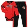 Outerstuff Infant Red/Black Maryland Terrapins Little Kicker Long Sleeve Bodysuit And Sweatpants Set -Outerstuff shop unnamed file 6154