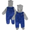 Outerstuff Newborn Blue St. Louis Blues Game Nap Teddy Fleece Bunting Full-Zip Sleeper -Outerstuff shop unnamed file 6160