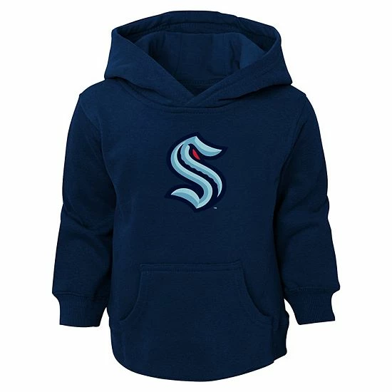 Outerstuff Toddler Navy Seattle Kraken Primary Logo Pullover Hoodie 3 Outerstuff Toddler Navy Seattle Kraken Primary Logo Pullover Hoodie