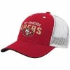 Outerstuff Preschool Scarlet/White San Francisco 49ers Core Lockup Mesh Back Snapback Hat