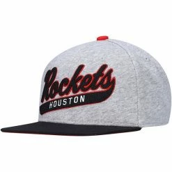 Outerstuff Youth Heathered Gray Houston Rockets Tailsweep Snapback Hat