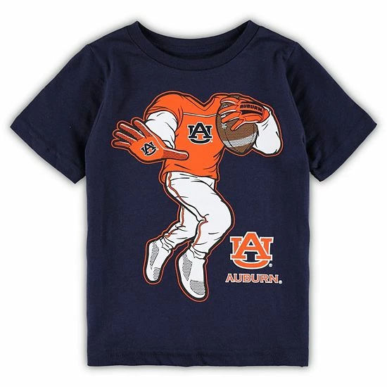Outerstuff Toddler Navy Auburn Tigers Stiff Arm T-Shirt 3 Outerstuff Toddler Navy Auburn Tigers Stiff Arm T-Shirt