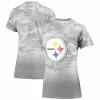 Outerstuff Juniors Gray/Black Pittsburgh Steelers Beth Camo Dip-Dye T-Shirt 2 Outerstuff Juniors Gray/Black Pittsburgh Steelers Beth Camo Dip-Dye T-Shirt -Outerstuff shop unnamed file 6303