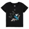 Outerstuff Toddler Black San Jose Sharks Primary Logo T-Shirt
