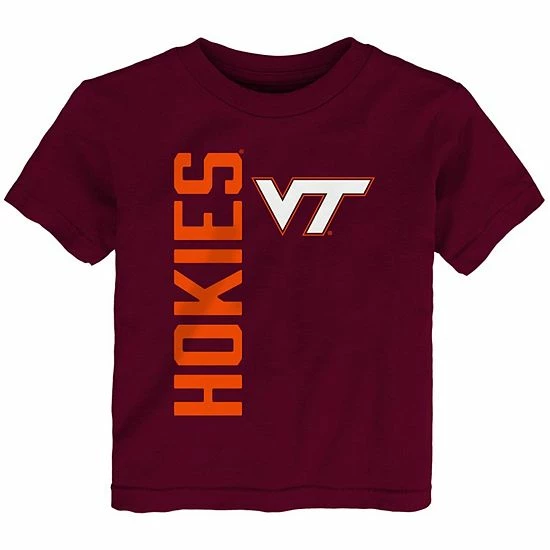 Outerstuff Toddler Maroon Virginia Tech Hokies Big & Bold T-Shirt 3 Outerstuff Toddler Maroon Virginia Tech Hokies Big & Bold T-Shirt