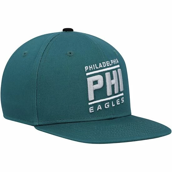 Outerstuff Youth Midnight Green Philadelphia Eagles Team Code Adjustable Snapback Hat 5 Outerstuff Youth Midnight Green Philadelphia Eagles Team Code Adjustable Snapback Hat - Image 3