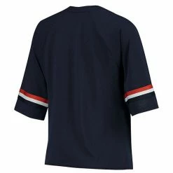 Outerstuff Juniors Navy Chicago Bears Burnout Raglan Half-Sleeve T-Shirt -Outerstuff shop unnamed file 6410