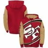 Outerstuff Youth Scarlet/Gold San Francisco 49ers Poster Board Full-Zip Hoodie