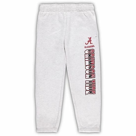 Outerstuff Infant Heather Gray/Crimson Alabama Crimson Tide Playmaker Pullover Hoodie & Pants Set 6 Outerstuff Infant Heather Gray/Crimson Alabama Crimson Tide Playmaker Pullover Hoodie & Pants Set - Image 4