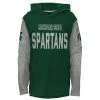 Outerstuff Youth Green Michigan State Spartans Heritage Hoodie Long Sleeve T-Shirt