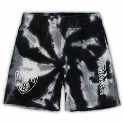 Outerstuff Toddler White/Black Brooklyn Nets Santa Monica Shorts