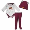 Outerstuff Newborn & Infant Maroon/White Minnesota Golden Gophers Dream Team Long Sleeve Bodysuit Hat & Pants Set 2 Outerstuff Newborn & Infant Maroon/White Minnesota Golden Gophers Dream Team Long Sleeve Bodysuit Hat & Pants Set -Outerstuff shop unnamed file 6579