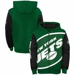 Outerstuff Youth Green/Black New York Jets Poster Board Full-Zip Hoodie -Outerstuff shop unnamed file 659