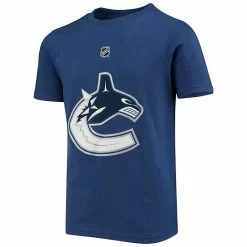 Outerstuff Youth Elias Pettersson Blue Vancouver Canucks Player Name & Number T-Shirt -Outerstuff shop unnamed file 6592