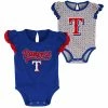 Outerstuff Girls Newborn & Infant Royal/Heathered Gray Texas Rangers Scream & Shout Two-Pack Bodysuit Set 1 Outerstuff Girls Newborn & Infant Royal/Heathered Gray Texas Rangers Scream & Shout Two-Pack Bodysuit Set -Outerstuff shop unnamed file 6607