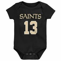 Outerstuff Infant Michael Thomas Black New Orleans Saints Mainliner Name & Number Bodysuit -Outerstuff shop unnamed file 6657