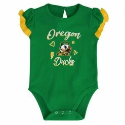 Outerstuff Girls Newborn & Infant Green/Yellow Oregon Ducks Too Much Love Two-Piece Bodysuit Set 8 Outerstuff Girls Newborn & Infant Green/Yellow Oregon Ducks Too Much Love Two-Piece Bodysuit Set -Outerstuff shop unnamed file 6680