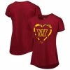 Outerstuff Girls Youth Burgundy Washington Commanders Tie-Dye Heart T-Shirt -Outerstuff shop unnamed file 6696