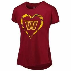 Outerstuff Girls Youth Burgundy Washington Commanders Tie-Dye Heart T-Shirt -Outerstuff shop unnamed file 6698