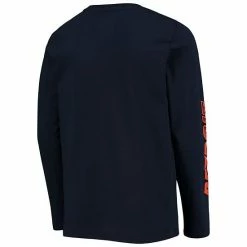 Outerstuff Youth Navy Detroit Tigers Platinum Logo Long Sleeve T-Shirt -Outerstuff shop unnamed file 670