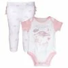Outerstuff Girls Newborn & Infant White Baltimore Ravens Spreading Love Bodysuit And Tutu Leggings Set