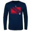 Outerstuff Youth Navy New York Rangers Authentic Pro Secondary Logo Long Sleeve T-Shirt -Outerstuff shop unnamed file 673