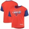 Outerstuff Girls Youth Orange New York Mets Bleachers T-Shirt