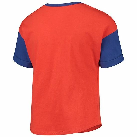 Outerstuff Girls Youth Orange New York Mets Bleachers T-Shirt 6 Outerstuff Girls Youth Orange New York Mets Bleachers T-Shirt - Image 4