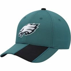Outerstuff Youth Midnight Green Philadelphia Eagles Sport Tech Snapback Hat