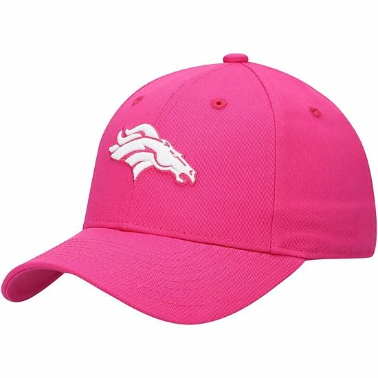 Outerstuff Girls Youth Pink Denver Broncos Structured Adjustable Hat 4 Outerstuff Girls Youth Pink Denver Broncos Structured Adjustable Hat - Image 2