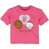 Outerstuff Girls Infant Pink San Francisco Giants I Glove You T-Shirt -Outerstuff shop unnamed file 6795