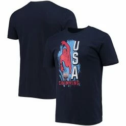 Outerstuff Men's Navy Team USA Swimming Fast Lane T-Shirt