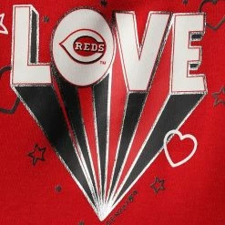 Outerstuff Girls Newborn & Infant Red Cincinnati Reds Play Your Best Bodysuit, Bib & Booties Set -Outerstuff shop unnamed file 6878