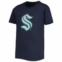 Outerstuff Youth Deep Sea Blue/Heathered Gray Seattle Kraken T-Shirt Combo Set -Outerstuff shop unnamed file 6891