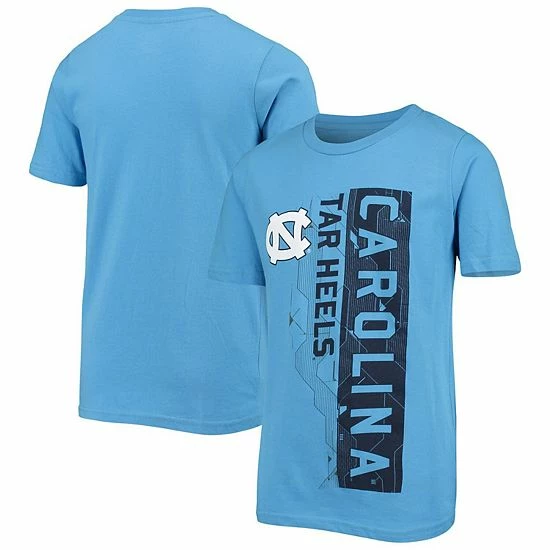 Outerstuff Youth Carolina Blue North Carolina Tar Heels Challenger T-Shirt 4 Outerstuff Youth Carolina Blue North Carolina Tar Heels Challenger T-Shirt - Image 2