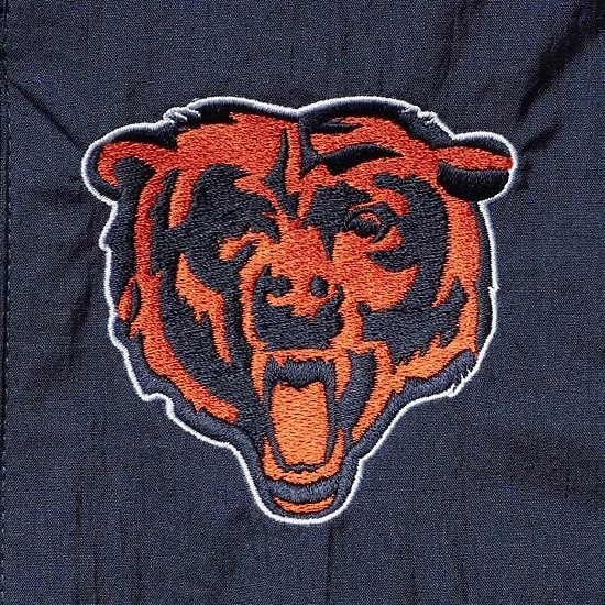 Outerstuff Juniors Navy Chicago Bears Intercepting Teddy Full-Zip Jacket 7 Outerstuff Juniors Navy Chicago Bears Intercepting Teddy Full-Zip Jacket - Image 5