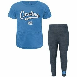Outerstuff Girls Preschool Carolina Blue North Carolina Tar Heels Stadium T-Shirt & Leggings Set