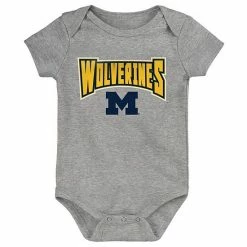 Outerstuff Infant Navy/Maize/Heather Gray Michigan Wolverines Game On Three-Pack Bodysuit Set 11 Outerstuff Infant Navy/Maize/Heather Gray Michigan Wolverines Game On Three-Pack Bodysuit Set -Outerstuff shop unnamed file 7055