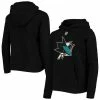 Outerstuff Youth Black San Jose Sharks Primary Logo Pullover Hoodie