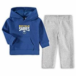Outerstuff Toddler Royal/Heathered Gray Buffalo Sabres Fan Flare Pullover Hoodie & Pants Set